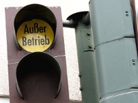 Ampel außer Betrieb