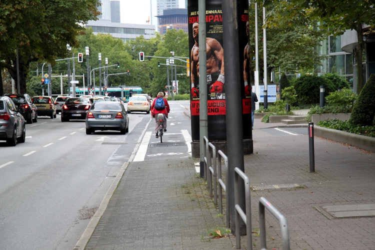 Schikane beseitigt Meldung Radfahren in Frankfurt am Main